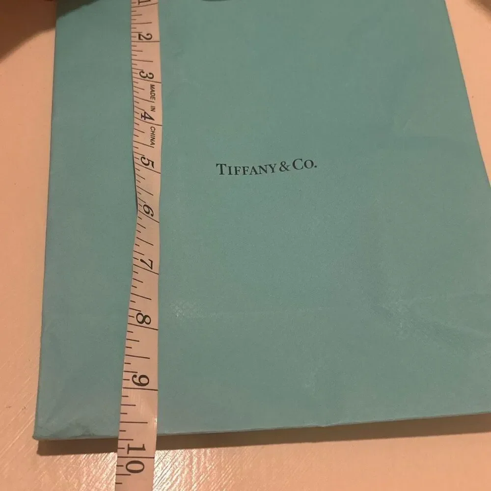 Tiffany & Co Luxury Packaging Box Ribbon Gift Bag Set Iconic Blue